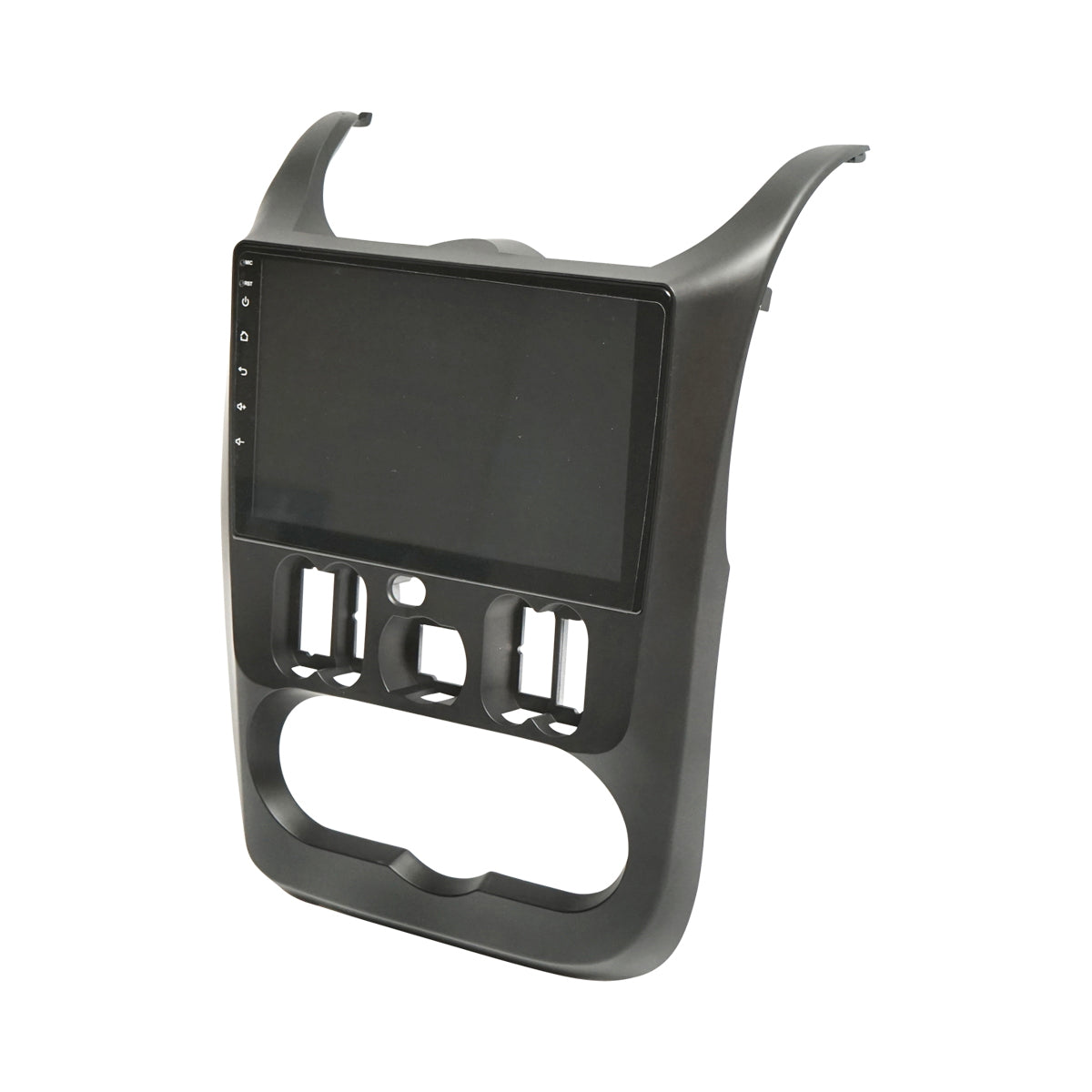 Central console, black with GPS, for Dacia Logan, Sandero, Duster